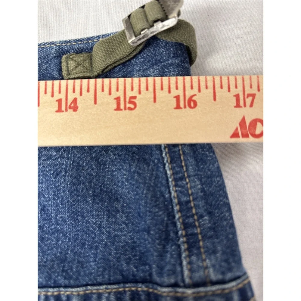 American Eagle - Mini Cargo Skirt Women’s Size 8 Blue Denim 100% Cotton